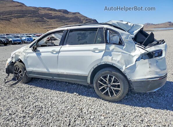 3VV3B7AX7MM057313 2021 VOLKSWAGEN TIGUAN White Trasero izquierdo