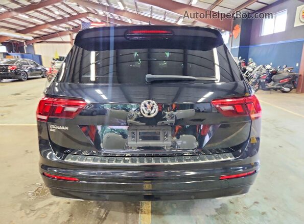 3VV3B7AX7MM086231 2021 VOLKSWAGEN TIGUAN Black Вид ззаду