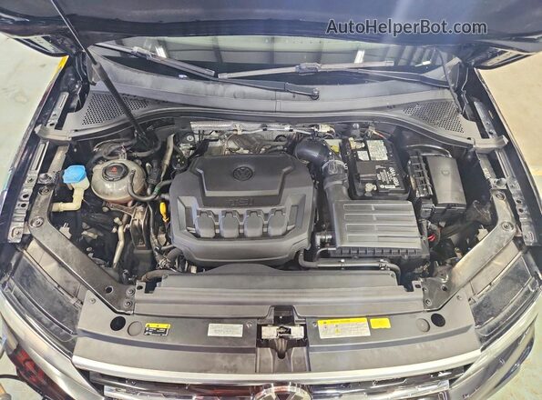 3VV3B7AX7MM086231 2021 VOLKSWAGEN TIGUAN Black Вид підкапотного простору