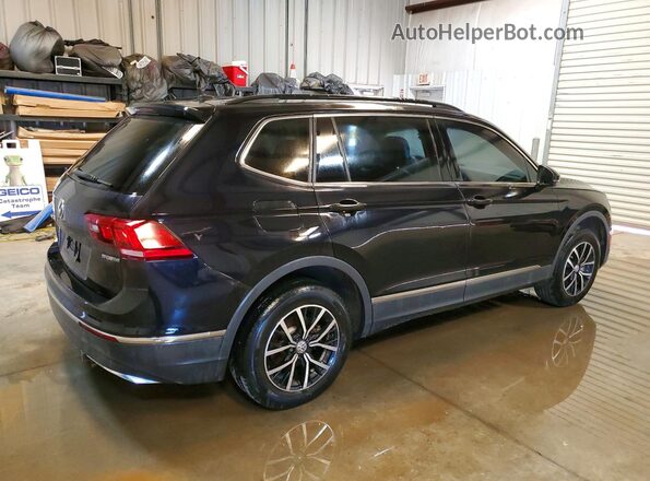 3VV3B7AX7MM099402 2021 VOLKSWAGEN TIGUAN Черный Задняя правая четверть