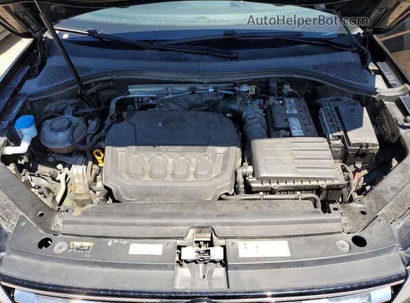 3VV3B7AX7MM099402 2021 VOLKSWAGEN TIGUAN Черный Вид подкапотного пространства