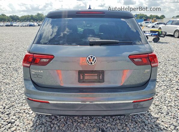 3VV3B7AX8JM213550 2018 VOLKSWAGEN TIGUAN Gray Widok z tyłu