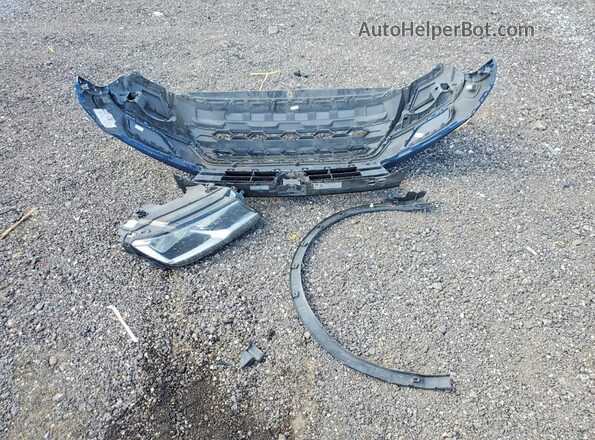 3VV3B7AX8KM052747 2019 VOLKSWAGEN TIGUAN Blue Вид наклейки з VIN-кодом
