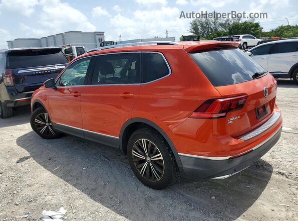 3VV3B7AX8KM094917 2019 VOLKSWAGEN TIGUAN Orange Trasero izquierdo
