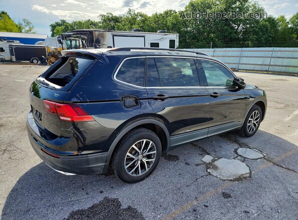 3VV3B7AX8KM102644 2019 VOLKSWAGEN TIGUAN Black Tył prawy