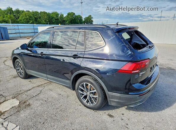 3VV3B7AX8KM102644 2019 VOLKSWAGEN TIGUAN Black Tył lewy