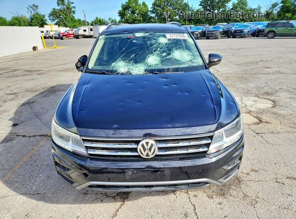 3VV3B7AX8KM102644 2019 VOLKSWAGEN TIGUAN Black Widok z przodu