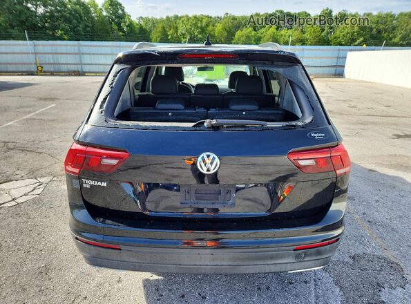 3VV3B7AX8KM102644 2019 VOLKSWAGEN TIGUAN Black Widok z tyłu