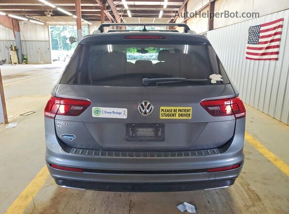 3VV3B7AX8LM162473 2020 VOLKSWAGEN TIGUAN Gray Widok z tyłu