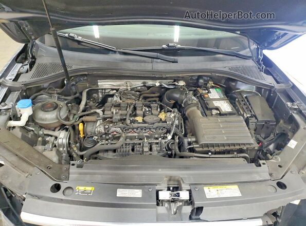 3VV3B7AX8LM162473 2020 VOLKSWAGEN TIGUAN Gray Widok komory silnika