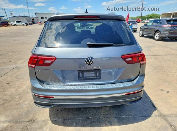 3VV3B7AX8PM029847 2023 VOLKSWAGEN TIGUAN Gray უკანა ხედი