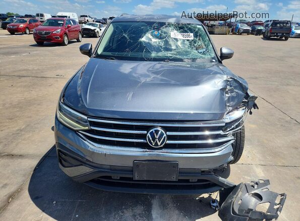 3VV3B7AX8PM029847 2023 VOLKSWAGEN TIGUAN Gray წინა ხედი