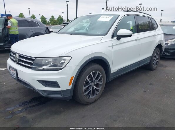 3VV3B7AX9KM193097 2019 VOLKSWAGEN TIGUAN White წინა მარცხენა ხედი სამი მეოთხედიდან
