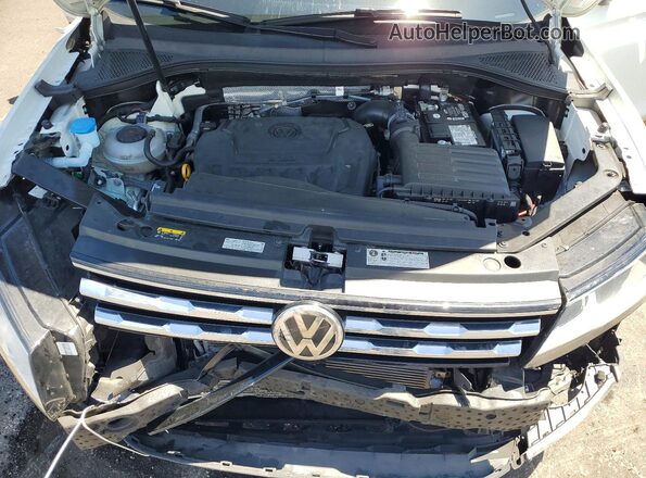 3VV3B7AX9LM018334 2020 VOLKSWAGEN TIGUAN White ძრავის განყოფილების ხედი