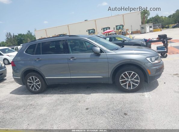 3VV3B7AX9LM028717 2020 VOLKSWAGEN TIGUAN Gray უკანა სალონის ხედი