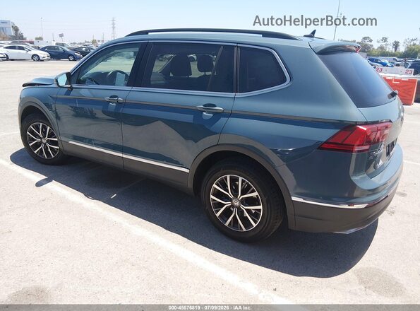 3VV3B7AX9LM058378 2020 VOLKSWAGEN TIGUAN Blue Rear left