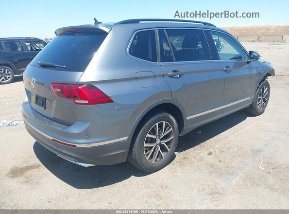 3VV3B7AX9MM058446 2021 VOLKSWAGEN TIGUAN Gray უკანა მარჯვენა