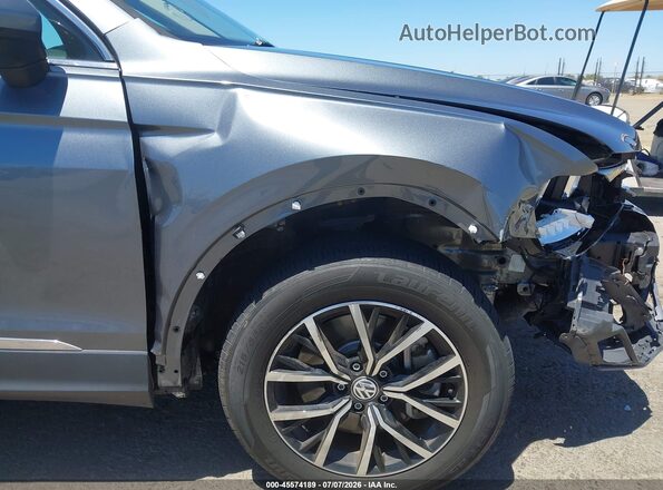 3VV3B7AX9MM058446 2021 VOLKSWAGEN TIGUAN Gray წინა ხედი