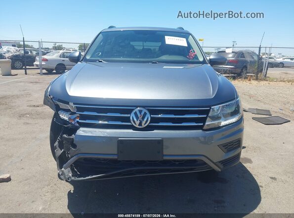 3VV3B7AX9MM058446 2021 VOLKSWAGEN TIGUAN Gray ხელსაწყოთა პანელის ხედი