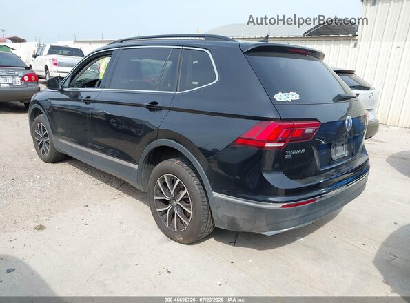 3VV3B7AX9MM078633 2021 VOLKSWAGEN TIGUAN Black Հետևի ձախ