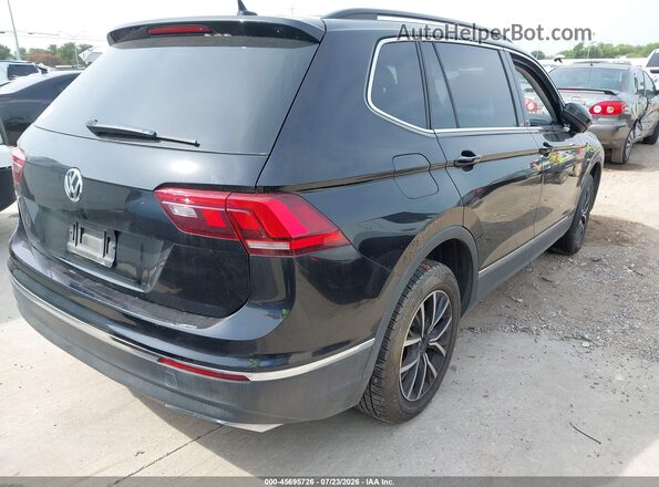 3VV3B7AX9MM078633 2021 VOLKSWAGEN TIGUAN Black Հետևի աջ