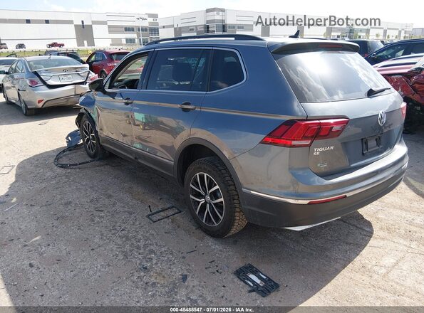 3VV3B7AX9MM079281 2021 VOLKSWAGEN TIGUAN Gray Rear left