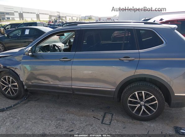 3VV3B7AX9MM079281 2021 VOLKSWAGEN TIGUAN Gray 360 interior view