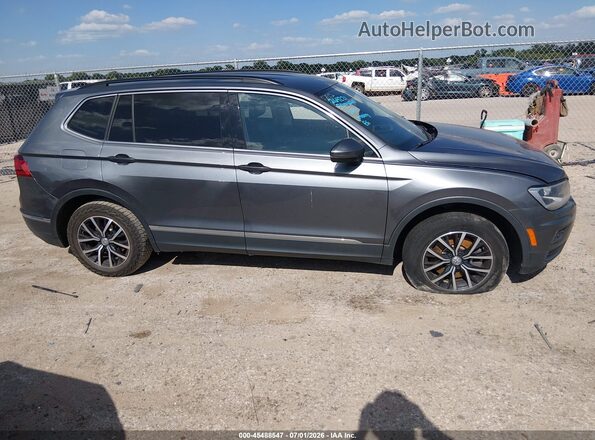 3VV3B7AX9MM079281 2021 VOLKSWAGEN TIGUAN Gray Rear interior view