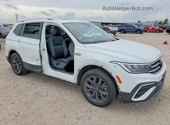 3VV3B7AX9NM059257 2022 VOLKSWAGEN TIGUAN White Przód prawy