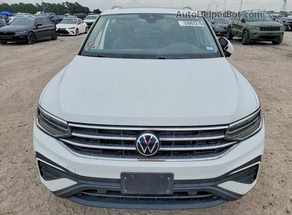 3VV3B7AX9NM059257 2022 VOLKSWAGEN TIGUAN White Widok z przodu