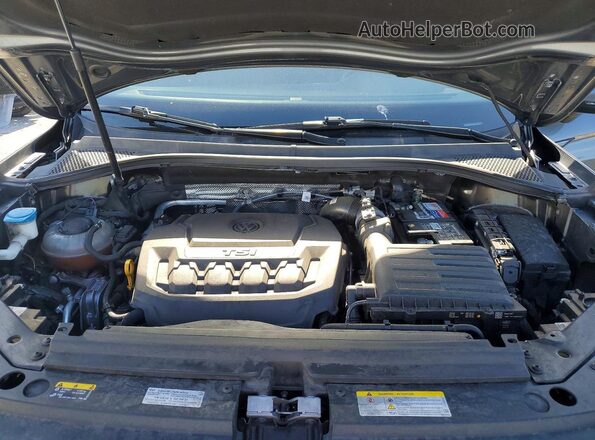 3VV3B7AX9NM125970 2022 VOLKSWAGEN TIGUAN Gray Вид підкапотного простору