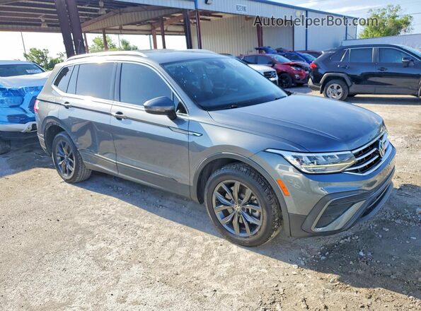 3VV3B7AX9NM125970 2022 VOLKSWAGEN TIGUAN Gray Передня права чверть