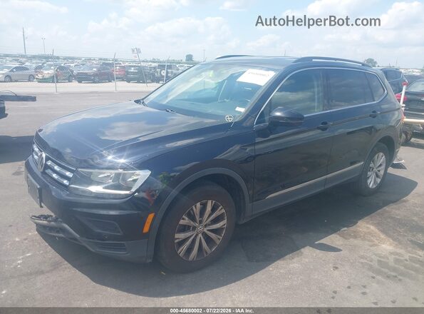 3VV3B7AXXJM067720 2018 VOLKSWAGEN TIGUAN Black წინა მარცხენა ხედი სამი მეოთხედიდან