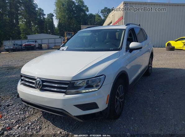 3VV3B7AXXLM029066 2020 VOLKSWAGEN TIGUAN White წინა მარცხენა ხედი სამი მეოთხედიდან