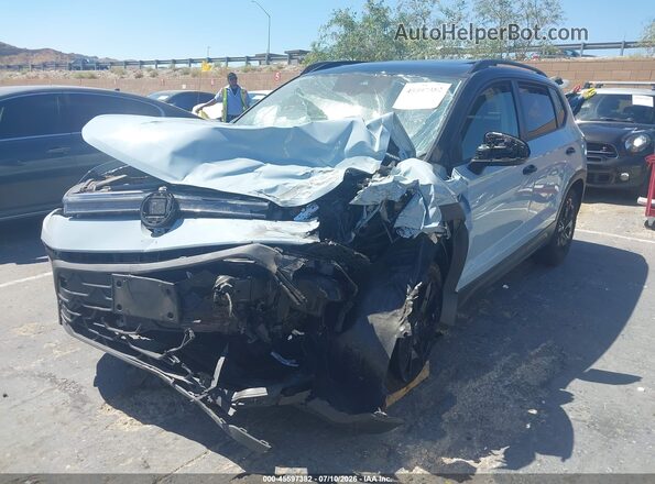 3VV3C7B20SM032234 2025 VOLKSWAGEN TAOS Blue Vista tres cuartos delantera izquierda