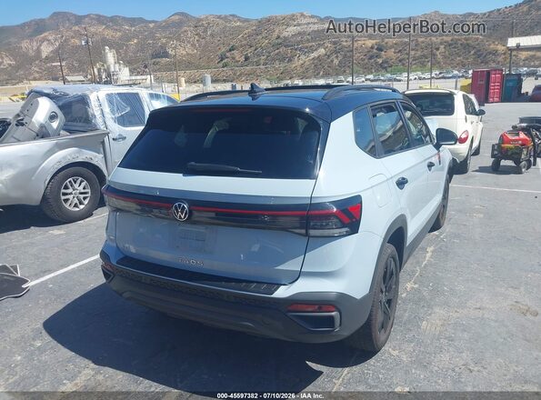 3VV3C7B20SM032234 2025 VOLKSWAGEN TAOS Blue Trasero derecho
