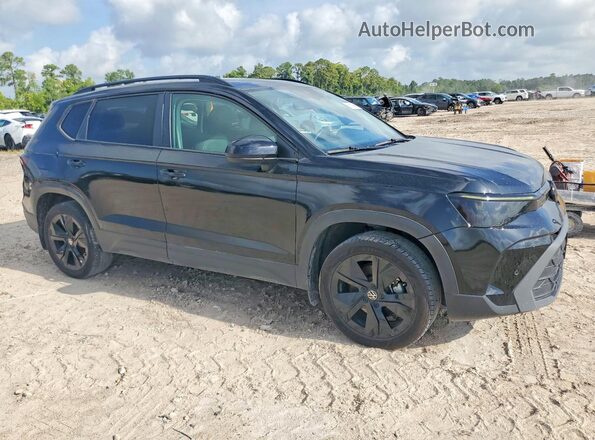 3VV3C7B25SM007815 2025 VOLKSWAGEN TAOS Black Przód prawy