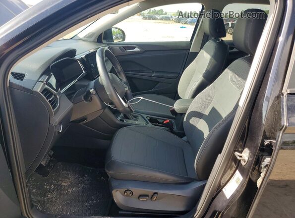 3VV3C7B25SM007815 2025 VOLKSWAGEN TAOS Black Widok wnętrza z przodu