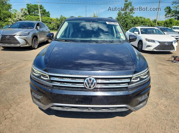 3VV4B7AX0JM185604 2018 VOLKSWAGEN TIGUAN Черный Вид спереди