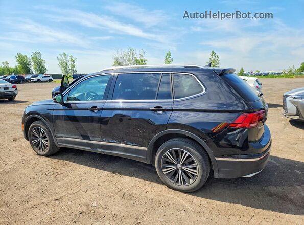 3VV4B7AX0JM185604 2018 VOLKSWAGEN TIGUAN Черный Задняя левая четверть