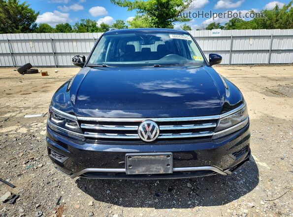 3VV4B7AX1KM032229 2019 VOLKSWAGEN TIGUAN Black Вид спереду