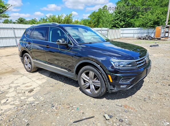3VV4B7AX1KM032229 2019 VOLKSWAGEN TIGUAN Black Передня права чверть