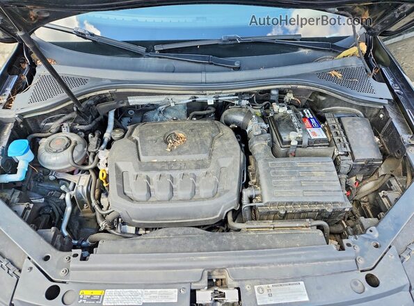 3VV4B7AX1KM032229 2019 VOLKSWAGEN TIGUAN Black Вид підкапотного простору
