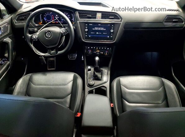 3VV4B7AX1KM127681 2019 VOLKSWAGEN TIGUAN Black Vista del salpicadero