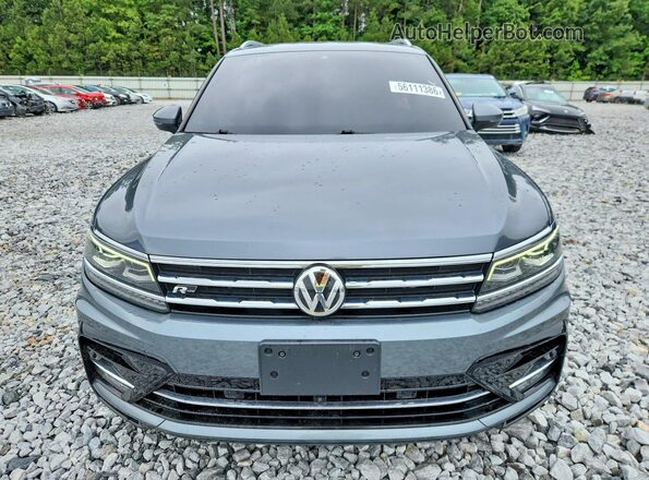 3VV4B7AX1MM109538 2021 VOLKSWAGEN TIGUAN Gray Widok z przodu