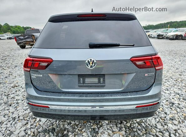 3VV4B7AX1MM109538 2021 VOLKSWAGEN TIGUAN Gray Widok z tyłu