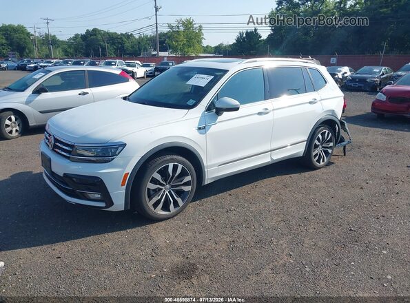 3VV4B7AX2MM157890 2021 VOLKSWAGEN TIGUAN White წინა მარცხენა ხედი სამი მეოთხედიდან