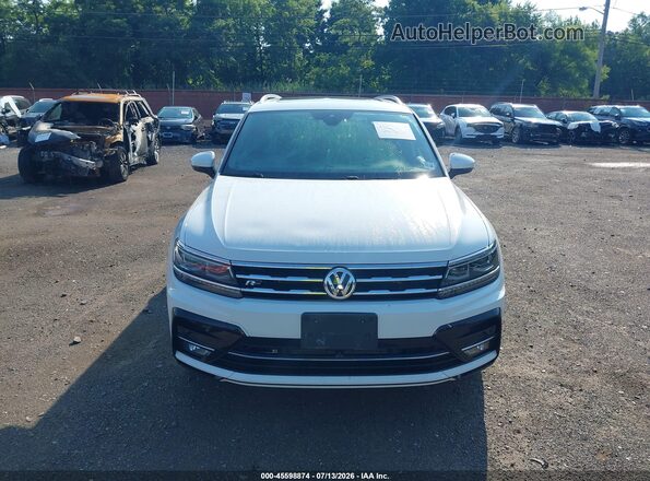 3VV4B7AX2MM157890 2021 VOLKSWAGEN TIGUAN White ხელსაწყოთა პანელის ხედი