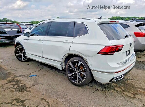 3VV4B7AX3NM164378 2022 VOLKSWAGEN TIGUAN White Задня ліва чверть