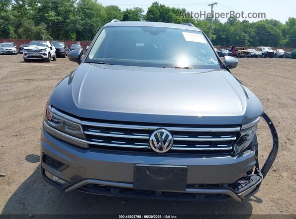 3VV4B7AX4KM065838 2019 VOLKSWAGEN TIGUAN Gray Widok zestawu wskaźników